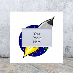 Rocket Ship Launch Vehicle Moon White Box Photo Frame 4  X 6  by Sarkoni