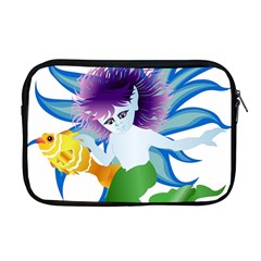 Mermaid Fantasy Undersea Merman Apple Macbook Pro 17  Zipper Case by Sarkoni