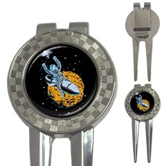 Astronaut Planet Space Science 3-in-1 Golf Divots by Sarkoni