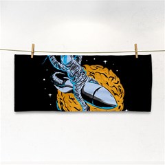 Astronaut Planet Space Science Hand Towel by Sarkoni