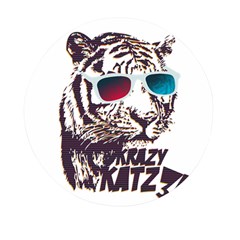 Krazy Katz 3d Tiger Roar Animal Mini Round Pill Box (pack Of 3) by Sarkoni