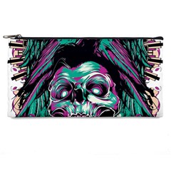 Anarchy Skull And Birds Pencil Case by Sarkoni