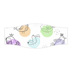 Cartoon Bird Cute Doodle Bird Stretchable Headband by Bedest