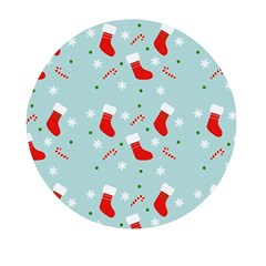 Christmas Pattern Mini Round Pill Box (pack Of 5) by Apen
