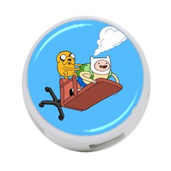 Cartoon Adventure Time Jake And Finn 4-port Usb Hub (one Side) by Sarkoni