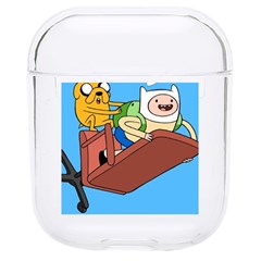 Cartoon Adventure Time Jake And Finn Hard Pc Airpods 1/2 Case by Sarkoni