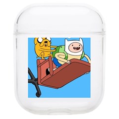 Cartoon Adventure Time Jake And Finn Soft Tpu Airpods 1/2 Case by Sarkoni