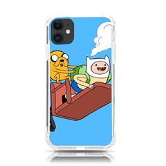 Cartoon Adventure Time Jake And Finn Iphone 11 Tpu Uv Print Case by Sarkoni