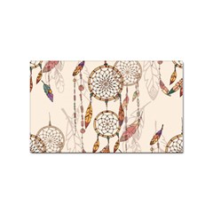 Coloured Dreamcatcher Background Sticker (rectangular) by Hannah976
