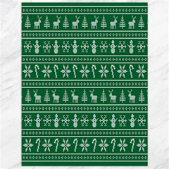 Wallpaper Ugly Sweater Backgrounds Christmas Canvas 12  X 16  by artworkshop