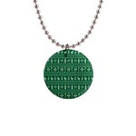 Wallpaper Ugly Sweater Backgrounds Christmas 1  Button Necklace Front