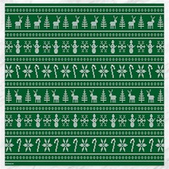 Wallpaper Ugly Sweater Backgrounds Christmas Canvas 12  X 12  by artworkshop