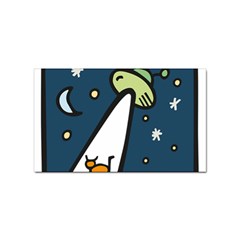 Ufo Alien Unidentified Flying Object Sticker (rectangular) by Sarkoni