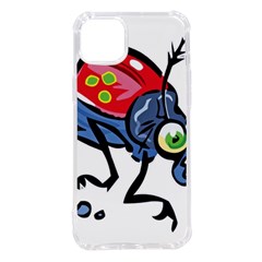 Bug Black Insect Animal Iphone 14 Plus Tpu Uv Print Case by Sarkoni