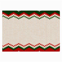 Merry Christmas Happy New Year Large Glasses Cloth (2 Sides) by artworkshop
