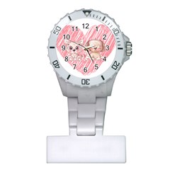 Paw Dog Pet Puppy Canine Cute Plastic Nurses Watch by Sarkoni