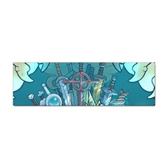 Adventure Time Lich Sticker (bumper) by Bedest