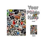 Art Book Gang Crazy Graffiti Supreme Work Playing Cards 54 Designs (Mini) Front - Spade6