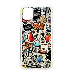 Comical Words Animals Comic Omics Crazy Graffiti Iphone 11 Tpu Uv Print Case by Bedest