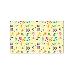 Seamless Pattern Musical Note Doodle Symbol Sticker Rectangular (100 Pack) by Hannah976