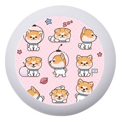 Set Kawaii Smile Japanese Dog Akita Inu Cartoon Dento Box With Mirror by Hannah976