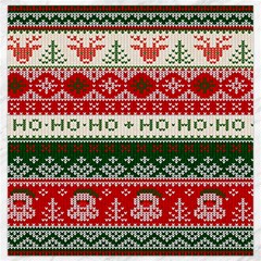 Ugly Sweater Merry Christmas  Canvas 12  X 12  by artworkshop