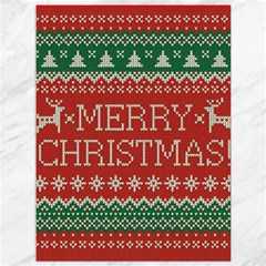 Merry Christmas  Pattern Canvas 36  X 48  by artworkshop