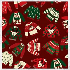 Ugly Sweater Wrapping Paper Canvas 12  X 12  by artworkshop