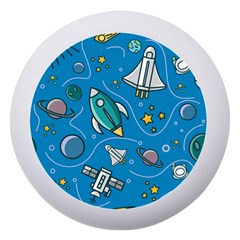About Space Seamless Pattern Dento Box With Mirror by Hannah976