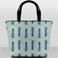 Blue King Pineapple  Bucket Bag by ConteMonfrey