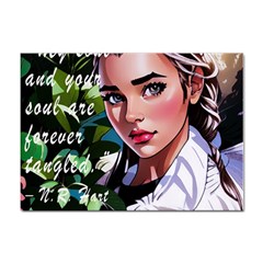 Love Quotes Design Sticker A4 (10 Pack) by TShirt44