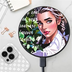 Love Quotes Design Wireless Fast Charger(black) by TShirt44
