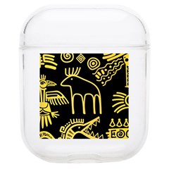Golden Indian Traditional Signs Symbols Soft Tpu Airpods 1/2 Case by Apen