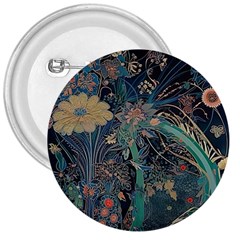 Vintage World Map 3  Buttons by Jatiart