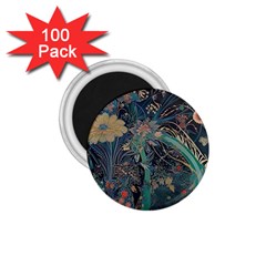 Vintage World Map 1 75  Magnets (100 Pack)  by Jatiart