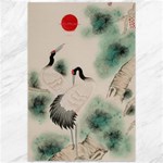 Japanese Crane Painting Of Bird Canvas 12  x 18  11.88 x17.36  Canvas - 1