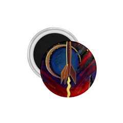 Rocket Painting 1 75  Magnets by Cendanart