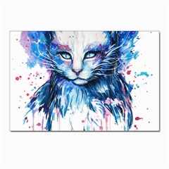 Cat Postcards 5  X 7  (pkg Of 10) by saad11
