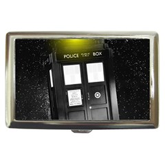 Doctor Who Space Tardis Cigarette Money Case by Cendanart