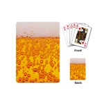 Beer Alcohol Drink Drinks Playing Cards Single Design (Mini) Back
