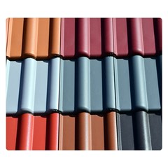 Shingle Roof Shingles Roofing Tile Premium Plush Fleece Blanket (small) by Ket1n9