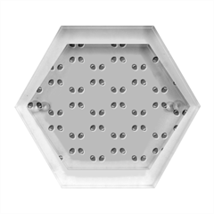 Alien Pattern- Hexagon Wood Jewelry Box by Ket1n9