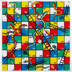 Snakes And Ladders Canvas 12  X 12  by Ket1n9