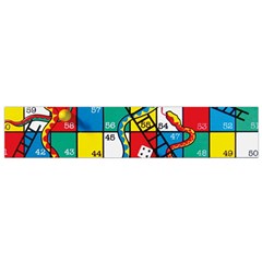 Snakes And Ladders Small Premium Plush Fleece Scarf by Ket1n9