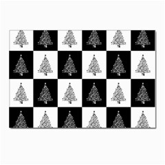 Christmas Tree Xmas Tree Postcard 4 x 6  (pkg Of 10) by Ket1n9