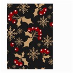 Dinosaur Colorful Funny Christmas Pattern Large Garden Flag (Two Sides) Front