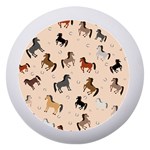 Horses For Courses Pattern Dento Box with Mirror Front