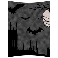 Halloween Background Halloween Scene Back Support Cushion by Ket1n9