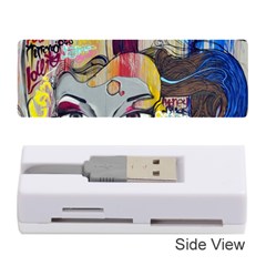 Graffiti Mural Street Art Painting Memory Card Reader (stick) by Ket1n9