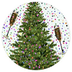 New Year S Eve New Year S Day Round Trivet by Ket1n9